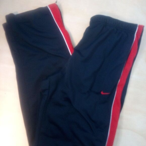 Vintage Nike Striped Sweatpants Joggers Trainers Athletic - Picture 1 of 8